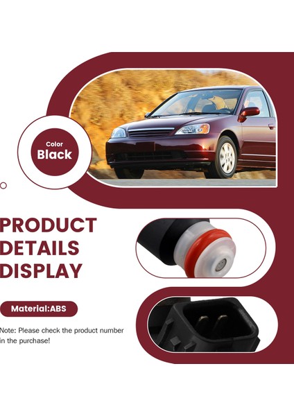 16450-PLD-003 Honda Civic Acura El 1.7l 2001-2005 Için Yeni Yakıt Enjektör Nozeti (Yurt Dışından) fırsatları