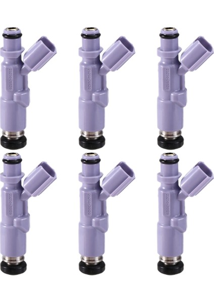 6 Pcs Yakıt Enjektörü 23209-70120,23250-70120 Toyota Tundra 4.7l, 5.7l V8/4.0l V6 Lexus 4.7l 5.7l 2005-2009 (Yurt Dışından)