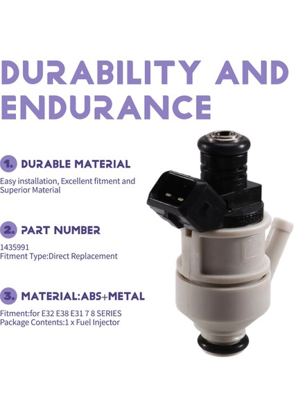 1435991 Bmw E32 E38 E31 7 8 Serisi Için Yakıt Enjektörü (Yurt Dışından) indirimleri