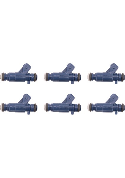 A1120780149 6 Enjektörler Mercedes-Benz Için Yakıt Enjektörleri Araç SLK320 W210 E320 E280 2.8l 3.2l V6 1995-2004 (Yurt Dışından)