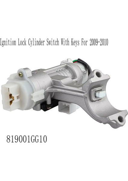 819001GG10 Kia Rio Için Anahtarlarla Yeni Ateşleme Kilit Silindir Anahtarı 2009-2010 81900-1GG10 (Yurt Dışından) modelleri