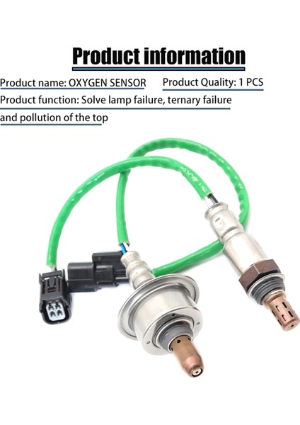 2pcs Up+Honda Accord Için 2 Oksijen Sensörü 2.4l Acura Tsx 2.4l Egzoz Gaz Oksijen Sensörü 36531-R40-A01 (Yurt Dışından) modelleri