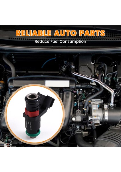 Yakıt Enjektörü 03E906031 Fabia Mk1 Ibiza Mk3 Vw Polo 9n Cordoba Roomster 1.2 03E906031A 03E906031C 03E906031E (Yurt Dışından) fırsatları