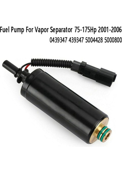 Johnson Evinrude 75-175HP 2001-2006 0439347 439347 5004428 5000800 Motor Parçaları Için Buhar Ayırıcı Için Yakıt Pompası (Yurt Dışından) fiyatları