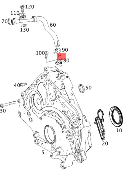 G63 Araba Soğutma Hortumu Bağlantısı Için A0099974272 (Yurt Dışından) indirimleri