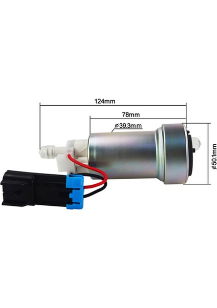 F90000285 F90000274 525LPH Walbro/ti E85 Honda Civic Accord 1992-2000 F90000267 Için Yüksek Basınçlı Yakıt Pompası ve Kurulum Kiti (Yurt Dışından)