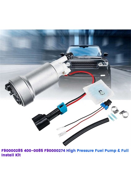 F90000285 F90000274 525LPH Walbro/ti E85 Honda Civic Accord 1992-2000 F90000267 Için Yüksek Basınçlı Yakıt Pompası ve Kurulum Kiti (Yurt Dışından) fırsatları