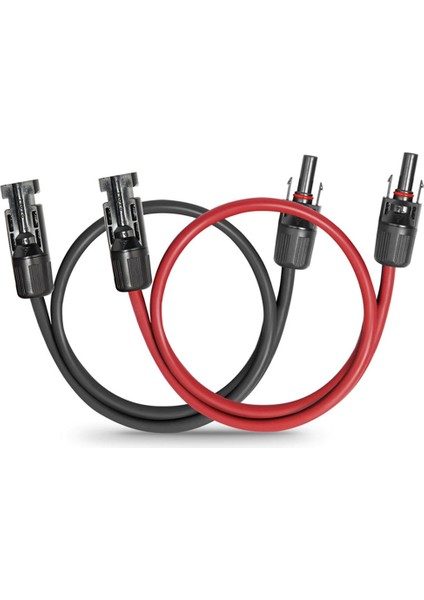 Güneş Uzatma Kablosu - 10AWG 6mm² Güneş Paneli Konnektörü (Yurt Dışından) fiyatları