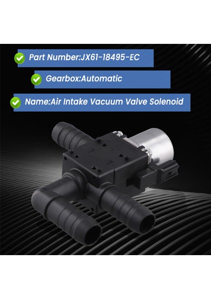 JX61-18495-EC Hava Emme Vakum Valf Solenoid Ford Focus Mk4 1.0/1.4 Ecoboost Petrol 92KW (125 Hp) (Yurt Dışından) fırsatları