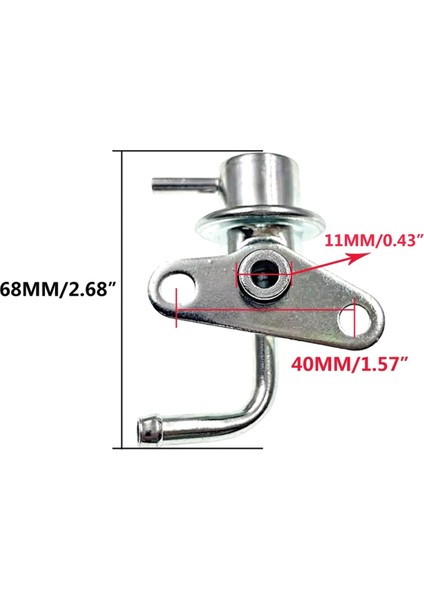 Yamaha Marine Outboard 2000-2005 F115/LF115 F225TXR 68V-13906-00 68V-13906-01-00 Için Efı Yakıt Basıncı Regülatörü (Yurt Dışından) modelleri