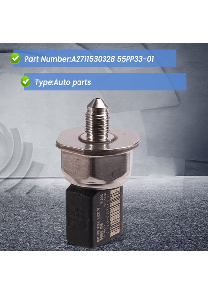 Yakıt Basıncı Sensörü Yakıt Ray Basınç Sensörü A2711530328 55PP33-01 Mercedes-Benz C-Serisi Için (Yurt Dışından) fırsatları