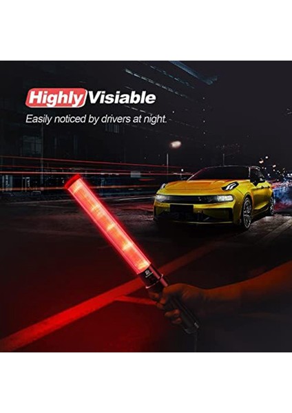 LED Trafik Kontrol Çubuğu Emniyet Işıklı Bastonlar 16 Inç 2 Adet (Yurt Dışından) fiyatları