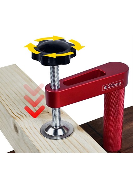 Ahşap Işleme Tezgahı Köpek Kelepçesi Hızlı Sabit Klips Aletleri 20MM Delikler Için (Yurt Dışından) fırsatları