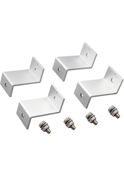 Panel Montajlı Güneş Paneli Montaj Rafı Z Braketi Rv Çatı Tekne Kiti Zj-09 (Yurt Dışından)
