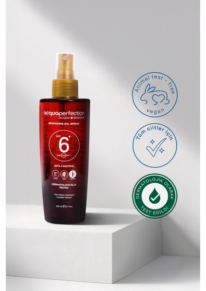 Acqua Perfection Güneş Bronzlaştırıcı Yağ Spf 15 200ml