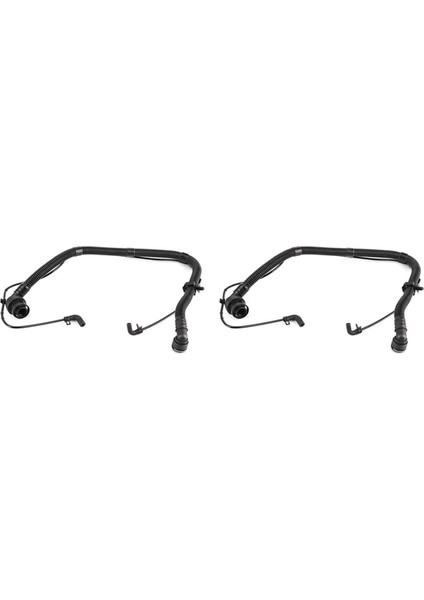 2pcs 25193343 Pozitif Karter Havalandırma Pcv Hortum Tüpü Chevrolet Cruze Buick Encore Için Şarj Hava Bypass ile 13-19 (Yurt Dışından)