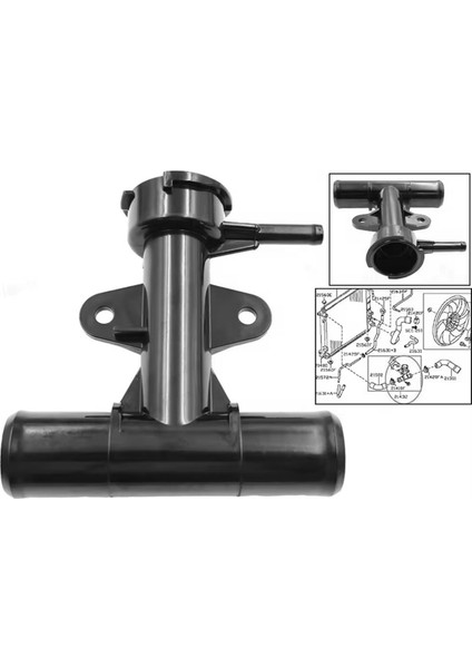 2 Adet Araba Radyatör Dolum Boğazı 21418-1HK3A 1.6l Için (Yurt Dışından) fırsatları