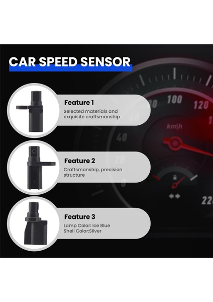 Ford Focus Mazda 3M5T2B372BC Için Abs Araç Sensörü Hız Sensörü 3M5T2B372BB 3M5T2B372BD (Yurt Dışından) fırsatları