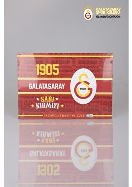 Lisanslı 48 Parçalı Puzzle 1905 Sarı Kırmızı Renkli Eğlenceli Oyun fiyatları