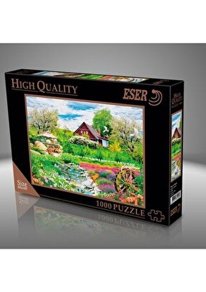 1000 Parça Puzzle Peace Of Nature 68x48 cm Yüksek Kalite Zorluk Seviyesi 12+