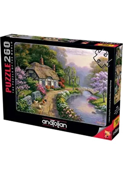 260 Parça XL Puzzle Söğütlü Konak Zihinsel Gelişim İçin Eğlenceli Aktivite