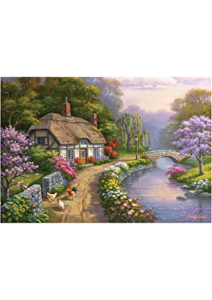 260 Parça XL Puzzle Söğütlü Konak Zihinsel Gelişim İçin Eğlenceli Aktivite fiyatları