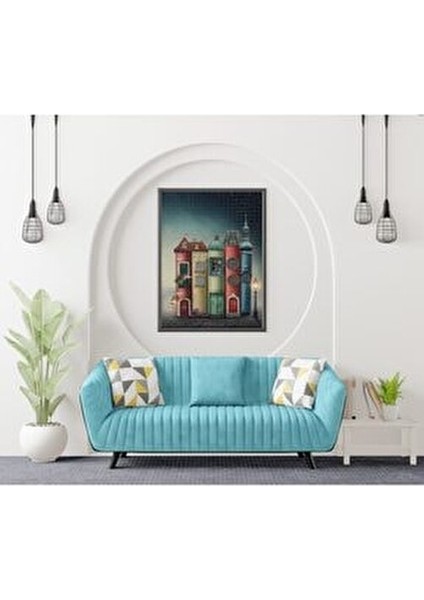 1000 Parça Fantastik Kitaplar Temalı Puzzle Karton Malzeme ile Üretilmiştir modelleri