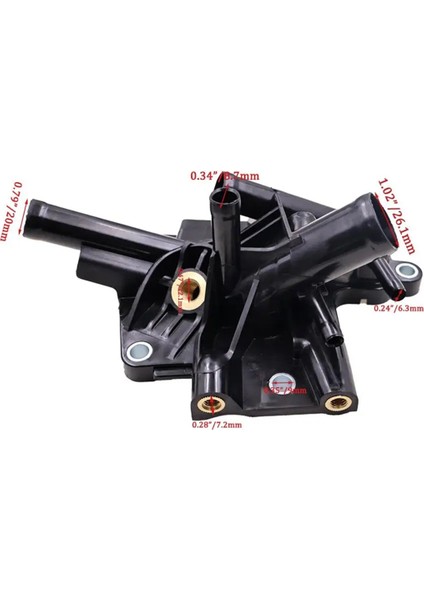 Yeni 110605RB0A Motor Radyatör Soğutucu Su Çıkışı Flanş Flanş Borusu Versa Versa 2017 2018-2022 1.6l 11060-5RB0A (Yurt Dışından) modelleri