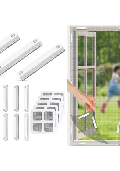 Manyetik Pencere Sineklik Klipsi Güçlü Sabitleme Pencere Montaj Tokası B (Yurt Dışından) modelleri