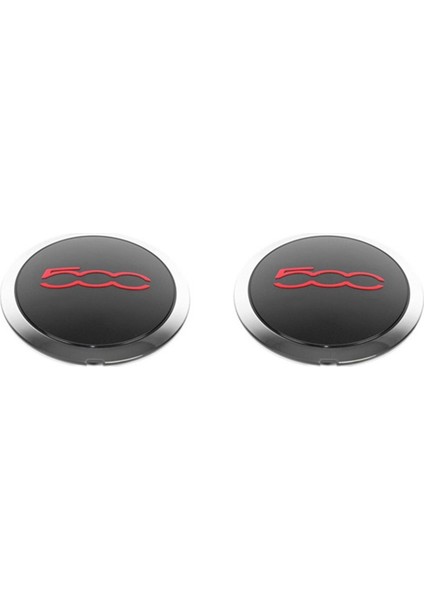 Fiat Için 2pcs 500 Fiat 500 Aks Kapağı 68078419AC 68078421AC 51884863 (Yurt Dışından)