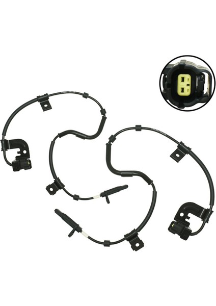 2pcs Abs Tekerlek Hız Sensörü 95680-4D000 95680-4D100 Kia Sedona Hyundai Entourage Araba Aksesuarları Otomobil Parçaları (Yurt Dışından) fırsatları