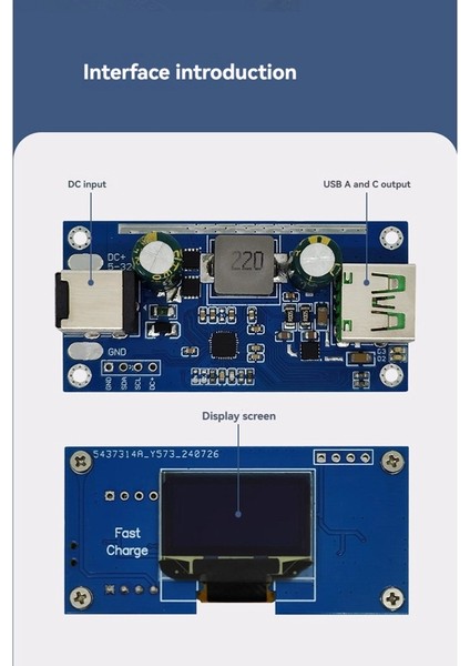 SW3518 100W Tam Protokol Yüksek Güçlü Hızlı Şarj Modülü (Yurt Dışından) indirimleri