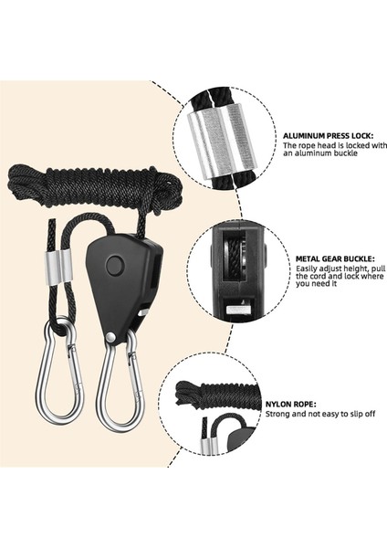4'lü Paket Ratchet Askı Ayarlanabilir Halat Askı Ratchet Halat (Yurt Dışından) fırsatları