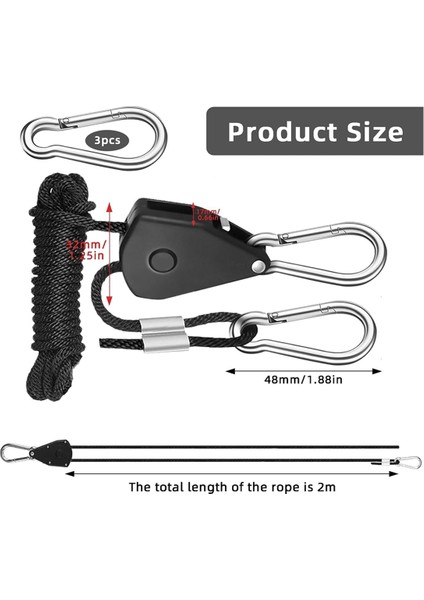 4'lü Paket Ratchet Askı Ayarlanabilir Halat Askı Ratchet Halat (Yurt Dışından) indirimleri