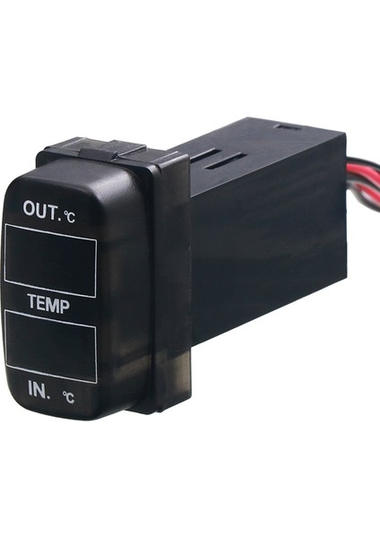 Mitsubishi Asx Lancer Outlander Için Çift Sıcaklık Sensörü Aracın Içinde ve Dışında Çift Sıcaklık Ekran (Yurt Dışından)
