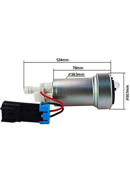 F90000295 535 Lph Tank Içinde Elektrikli Yakıt Pompası Çift Kanallı Türbin E85 86235592954 Yakıt Pompası (Yurt Dışından) modelleri