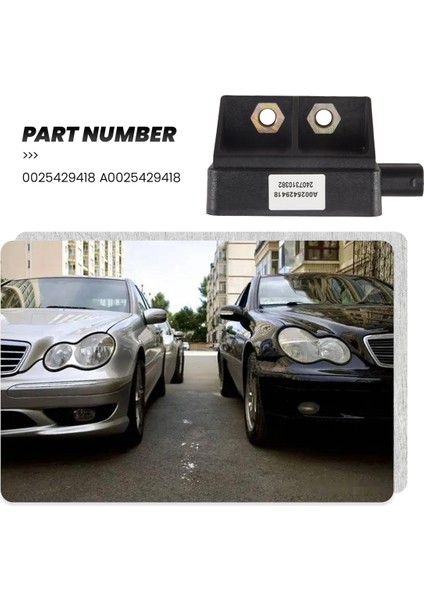 Mercedes Benz Slk ml C240 ​​2001-2003 Araba Yaw Hızı Sensörü Çekiş Kontrol Modülü 0025429418 (Yurt Dışından) fiyatları