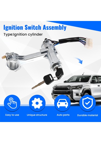 8445035090 Toyota Hılux Için Yeni Ateşleme Anahtarı Montajı Büyük Duvar Toplama 84450-35090 (Yurt Dışından) indirimleri