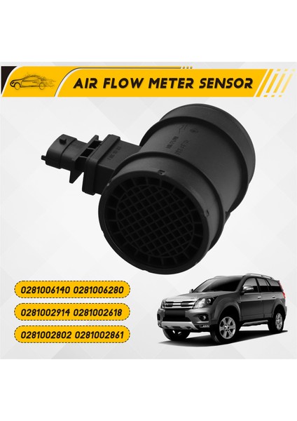 0281006140 Araç Kütle Kütle Hava Akış Ölçer Sensörü Büyük Duvar Için Haval Jmc Jiangling Kaiyun Isuzu 0281006280 0281002914 (Yurt Dışından) indirimleri