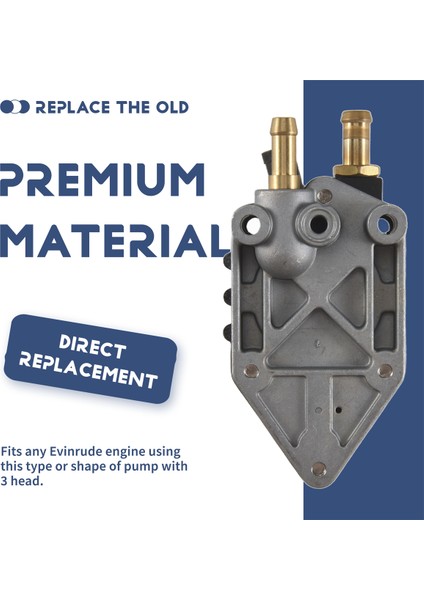 Yakıt Pompası 438559 385784 Johnson Evinrude 100-115-125-135-140 Hp Için 433390 (Yurt Dışından) indirimleri