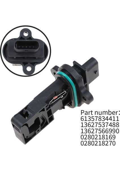 Araba Maf Kütle Hava Akış Sensörü 13627566990 0280218270 13628645877 Bmw 550 650I 750 X5 X6 2006-2013 (Yurt Dışından) fırsatları