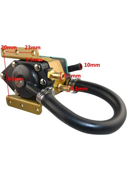 90HP-250HP Vro Yağ Enjeksiyonu Dönüşüm Yakıt Pompası Kiti Johnson Evinrude V4 V4 Crossflow 5007420 5007422 (Yurt Dışından) indirimleri