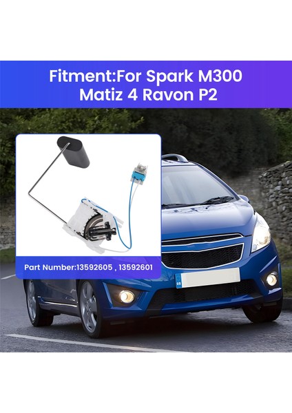 Yakıt Seviyesi Sensörü Gösterge Gönderme Ünitesi 13592605 13592601 Chevrolet Spark M300 Matiz 4 Ravon P2 (Yurt Dışından) fırsatları