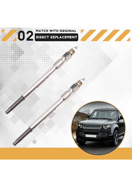 4pcs Motor Glow Fiş 0250202040 Land Rover Defender Discovery Range Rover 2.5 Tdı Dizel Ön Isıtma Fişi Için (Yurt Dışından) fırsatları