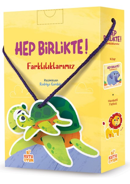 Hep Birlikte! - Farklılıklarımız (Kitap ve Oyun Seti)