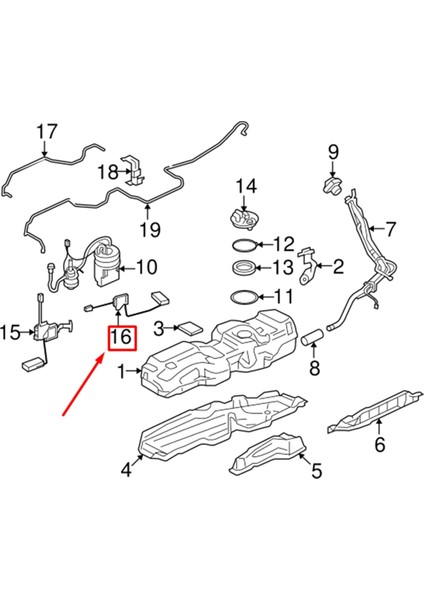 Land Rover Lr3 Keşif Iıı 3 L319 2.7-4.4l 2004-2009 Bölüm Numarası: WGI500070 A2C59514528 (Yurt Dışından) modelleri
