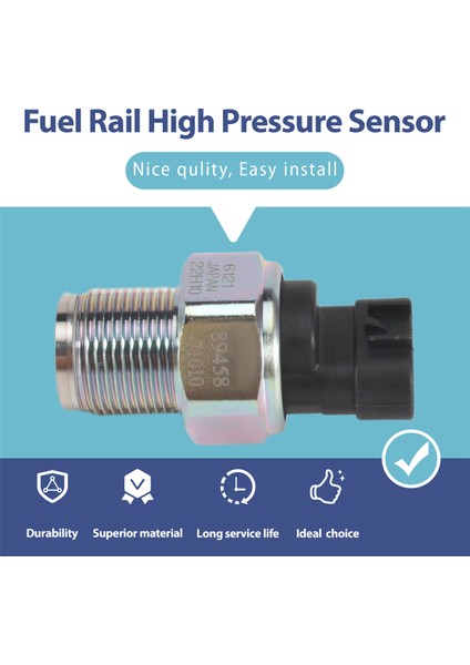 89458-71010 Toyota Hilux Rav Hiace D4D 3.0l 2002-2014 499000-6121 6120 Yakıt Sensörü Için Ortak Demiryolu Yakıt Basınç Sensörü (Yurt Dışından) indirimleri