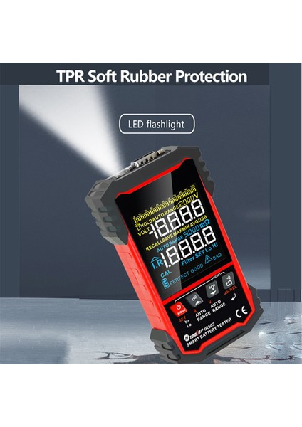 Tooltop IR500 Pil Dahili Direnç Test Cihazı 500Ω Elektromobili Için Kalibre Edilebilir Yüksek Hassasiyet (Yurt Dışından) fiyatları