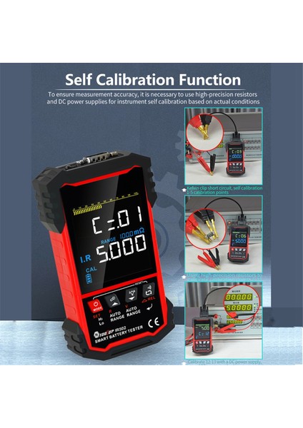 Tooltop IR500 Pil Dahili Direnç Test Cihazı 500Ω Elektromobili Için Kalibre Edilebilir Yüksek Hassasiyet (Yurt Dışından) modelleri