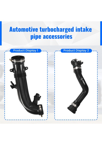 Araba Turbo Şarjlı Emme Borusu Hava Emme Turbo Hortum For-Bmw Mini Cooper R55 R57 R59 R60 Lcı 13717607778 13717627501 (Yurt Dışından) indirimleri